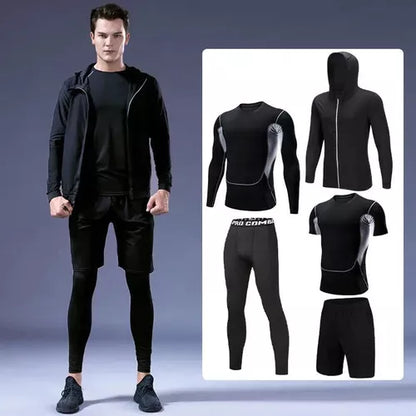 Conjunto Deportivo Gym 5 Pzs Hombre