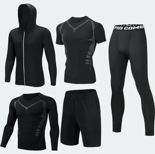 Conjunto Deportivo Gym 5 Pzs Hombre