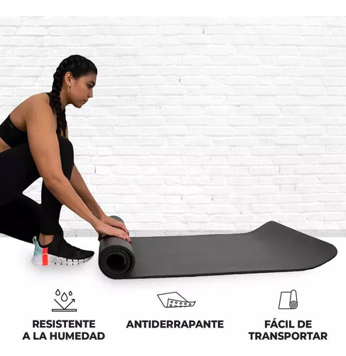 Mat Manta de Yoga Colchoneta Ejercicio Grueso 15m