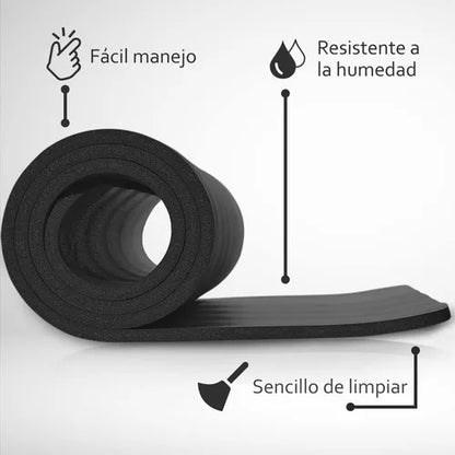 Mat Manta de Yoga Colchoneta Ejercicio Grueso 15m