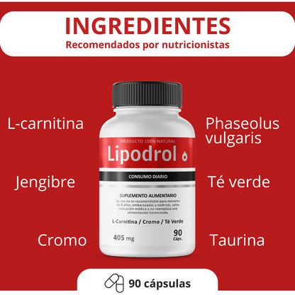 2 LIPODROL + 1 PLAN 30 DIAS GRATIS