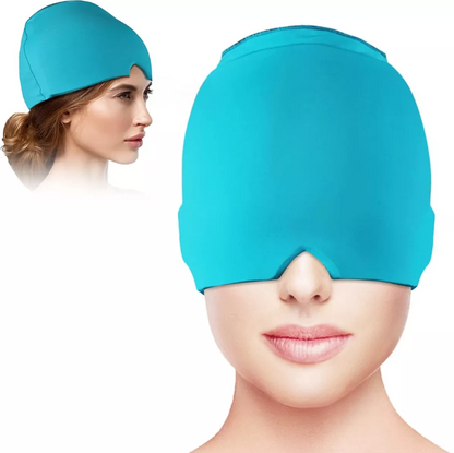 GORRA DE GEL FRÍO PARA ALIVIAR MIGRAÑA